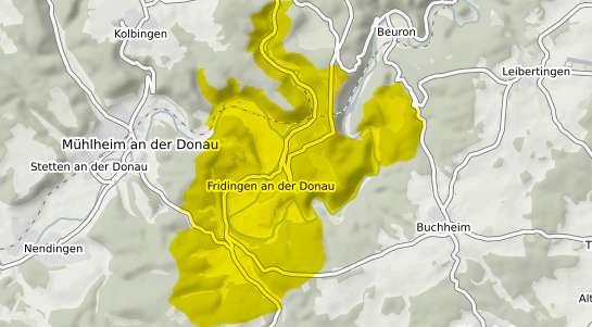 Immobilienpreisekarte Fridingen an der Donau